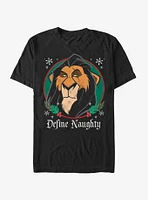 Disney The Lion King Scar Define Naughty T-Shirt