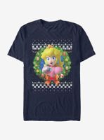 Nintendo Super Mario Wreath Princess Peach 3D T-Shirt