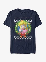 Nintendo Super Mario Wreath Princess Peach 3D T-Shirt