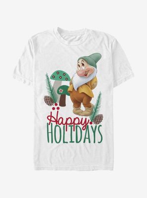 Disney Snow White Bashful Christmas T-Shirt