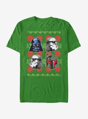 Star Wars Holiday Faces T-Shirt