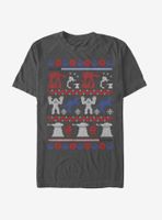 Star Wars Hoth Christmas Pattern T-Shirt