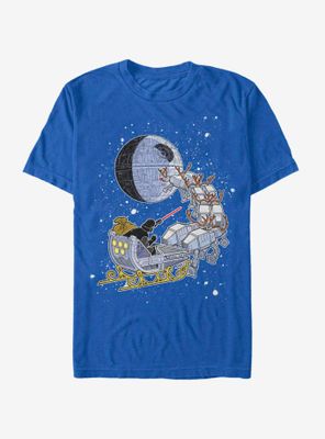 Star Wars Snow Vader Sleigh T-Shirt