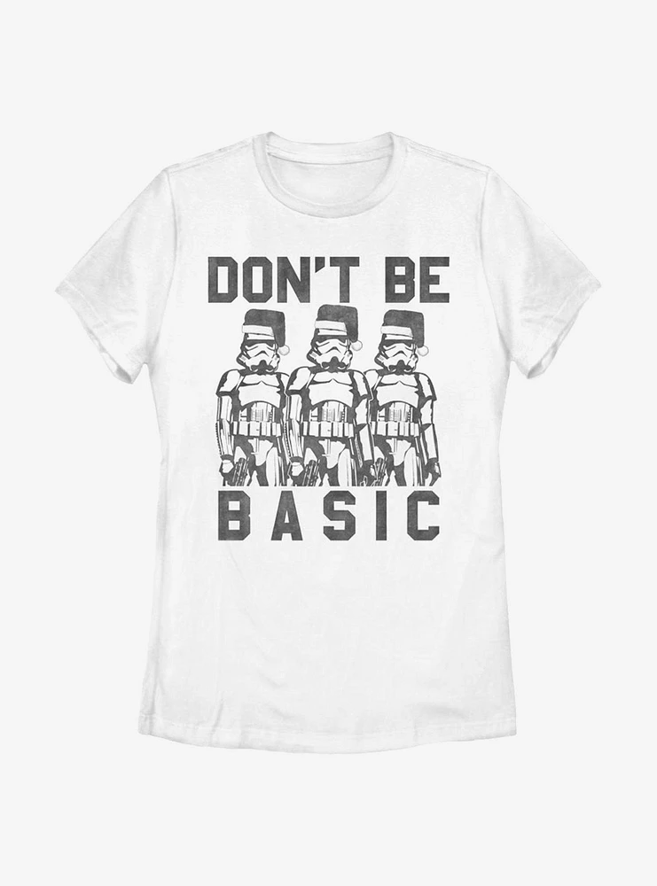 Star Wars Basic Christmas Womens T-Shirt