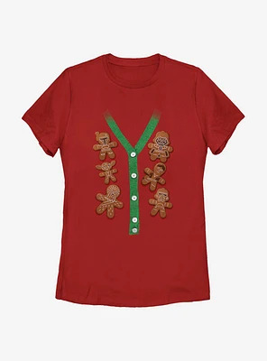 Star Wars Christmas Cookies Womens T-Shirt