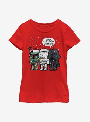 Star Wars Boba It's Cold Youth Girls T-Shirt