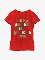 Star Wars Wookiee Kiss Youth Girls T-Shirt