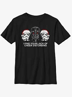 Star Wars Lack Of Cheer Youth T-Shirt