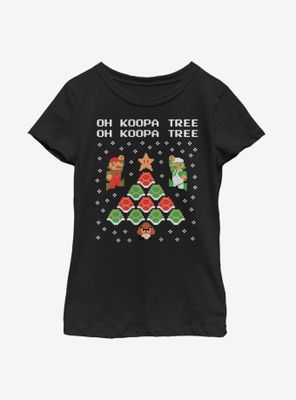 Nintendo Super Mario Koopa Tree Youth Girls T-Shirt