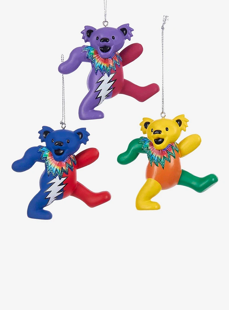 Grateful Dead Bears Ornament Set