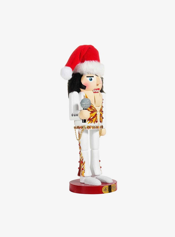 Elvis In Flame Suit Nutcracker 