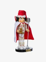 Elvis In White Suit Nutcracker