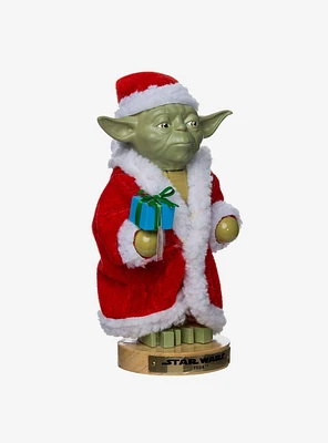 Star Wars Yoda In Santa Robe Nutcracker