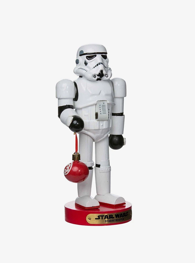 Star Wars Stormtrooper With Ball Ornament Nutcracker