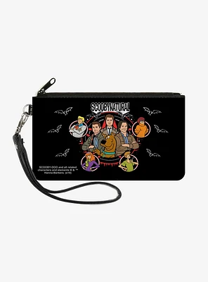 Scoobynatural 8 Characters Pentagram Wallet Canvas Zip Clutch
