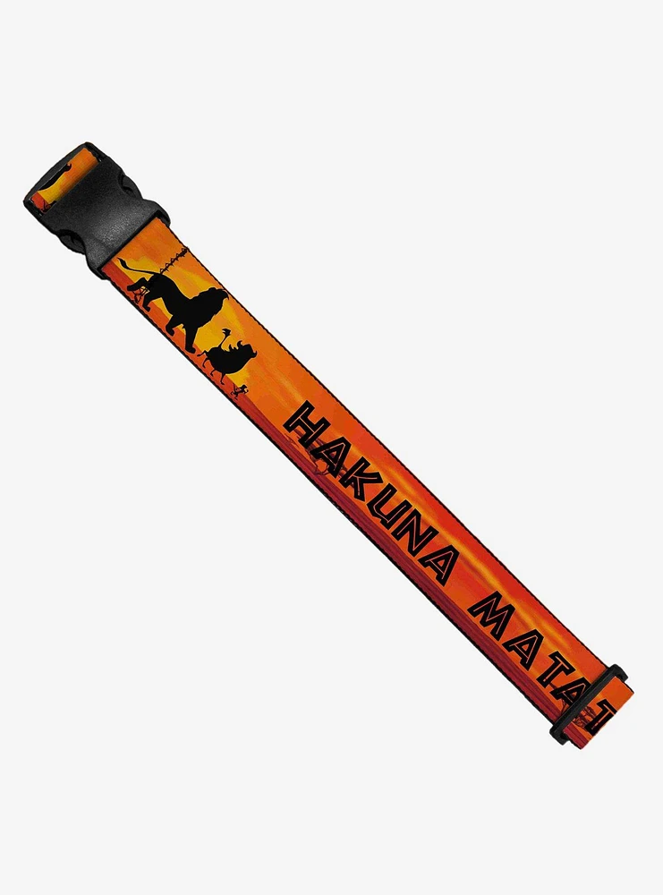 Disney The Lion King Hakuna Matata Sunset Luggage Strap