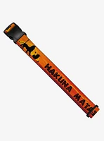 Disney The Lion King Hakuna Matata Sunset Luggage Strap