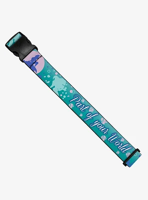 Disney The Little Mermaid Silhouette Scenes Part Of Your World Luggage Strap