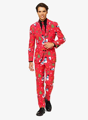 OppoSuits Men's Christmaster Christmas Suit