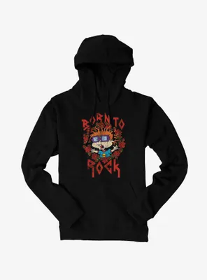 Rugrats Chuckie Born To Rock Hoodie