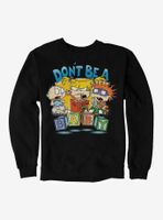 Rugrats Angry Angelica With Tommy And Chuckie Sweatshirt