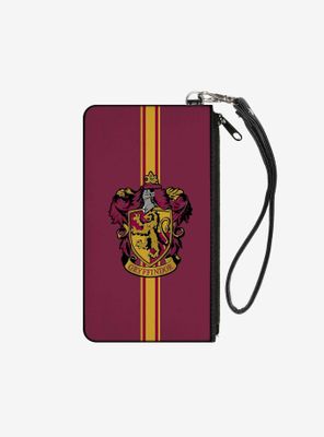 Harry Potter Gryffindor Crest Wallet Canvas Zip Clutch