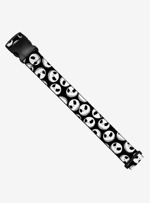 The Nightmare Before Christmas Jack Expressions Scattered Luggage Strap