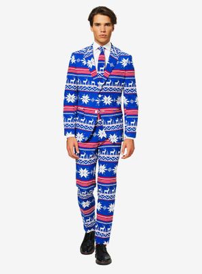 OppoSuits Men's The Rudolph Christmas Suit