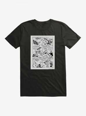 Felix The Cat Comic Strip T-Shirt
