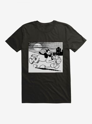 Felix The Cat Riding Through Town T-Shirt