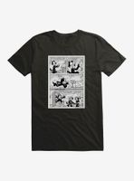 Felix The Cat Inheritance Comic Strip T-Shirt