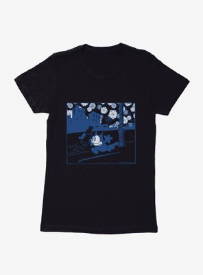 Felix The Cat Milk Bottle Womens T-Shirt