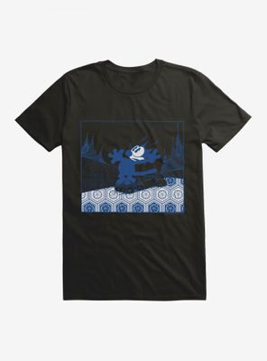 Felix The Cat Skateboarding T-Shirt