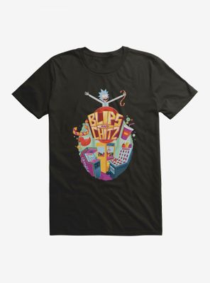 Rick and Morty Blips Chitz T-Shirt