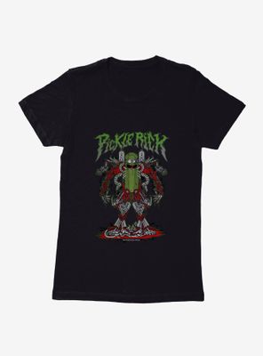 Rick and Morty Pickle Robot Womens T-Shirt