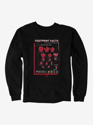 Jurassic World Footprint Facts Sweatshirt