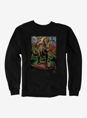 Jurassic World Volcano Explosion Sweatshirt