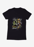 Jurassic World All Out Battle Womens T-Shirt