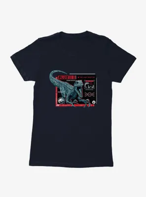 Jurassic World Blue Specs Womens T-Shirt