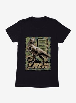 Jurassic World T.Rex Heavyweight Champ Womens T-Shirt