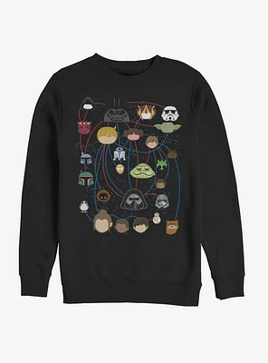 Star Wars Galaxy Connected Sweatshirt