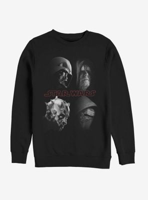 Star Wars Villains Join Us Sweatshirt