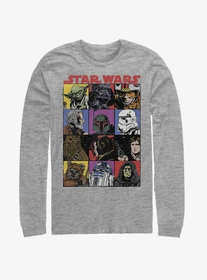 Star Wars Comic Art Long-Sleeve T-Shirt