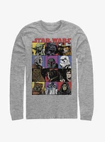 Star Wars Comic Art Long-Sleeve T-Shirt