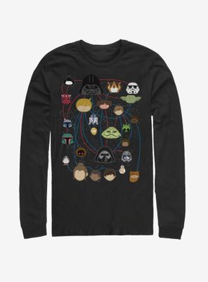 Star Wars Galaxy Connected Long-Sleeve T-Shirt