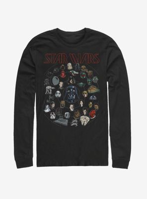 Star Wars Force Diagram Long-Sleeve T-Shirt