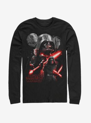 Star Wars Dark Side Villains Long-Sleeve T-Shirt