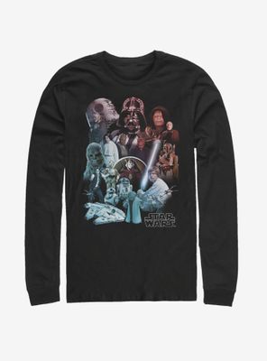 Star Wars Heroes And Villains Long-Sleeve T-Shirt