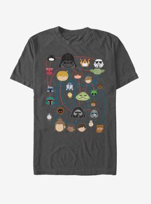 Star Wars Galaxy Connected T-Shirt