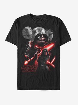 Star Wars Dark Side Villains T-Shirt